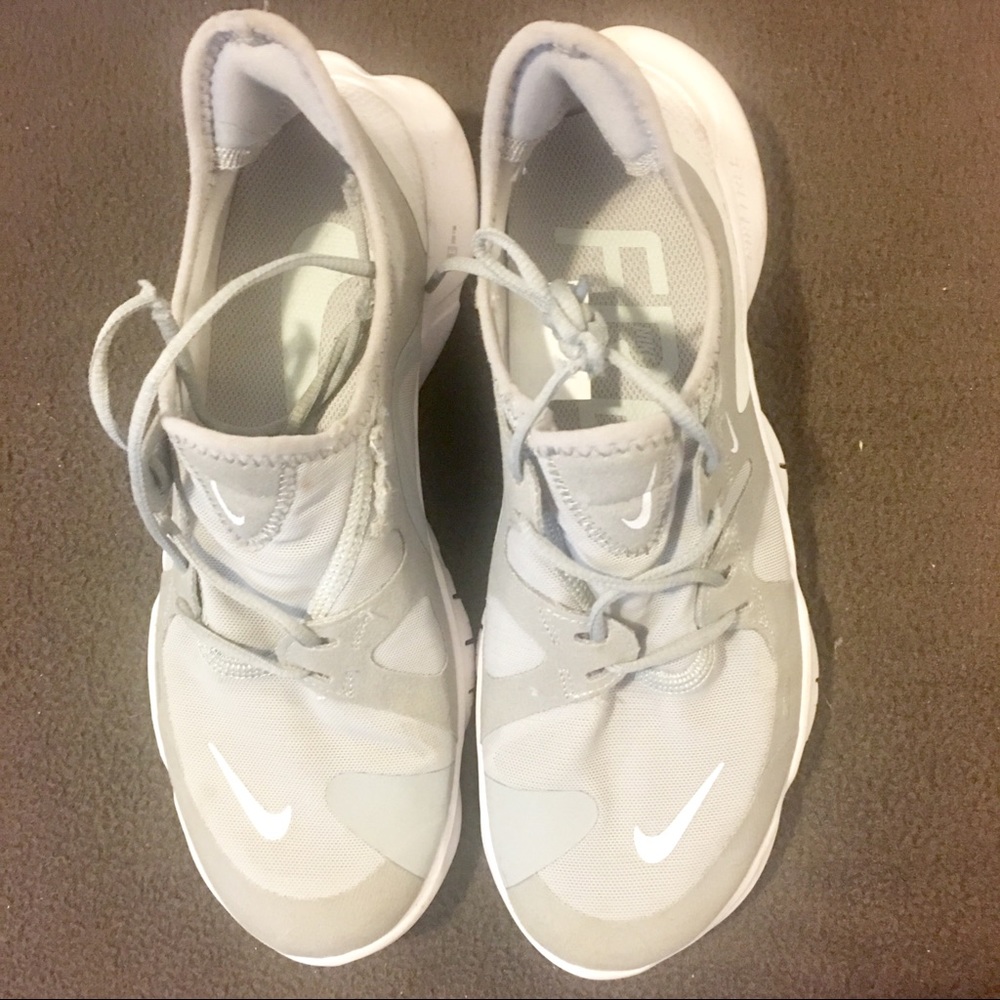 Nike Free RN 5.0 Size 8 Light Grey